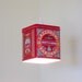 Biscotti tin plug in pendant lights - 2 available