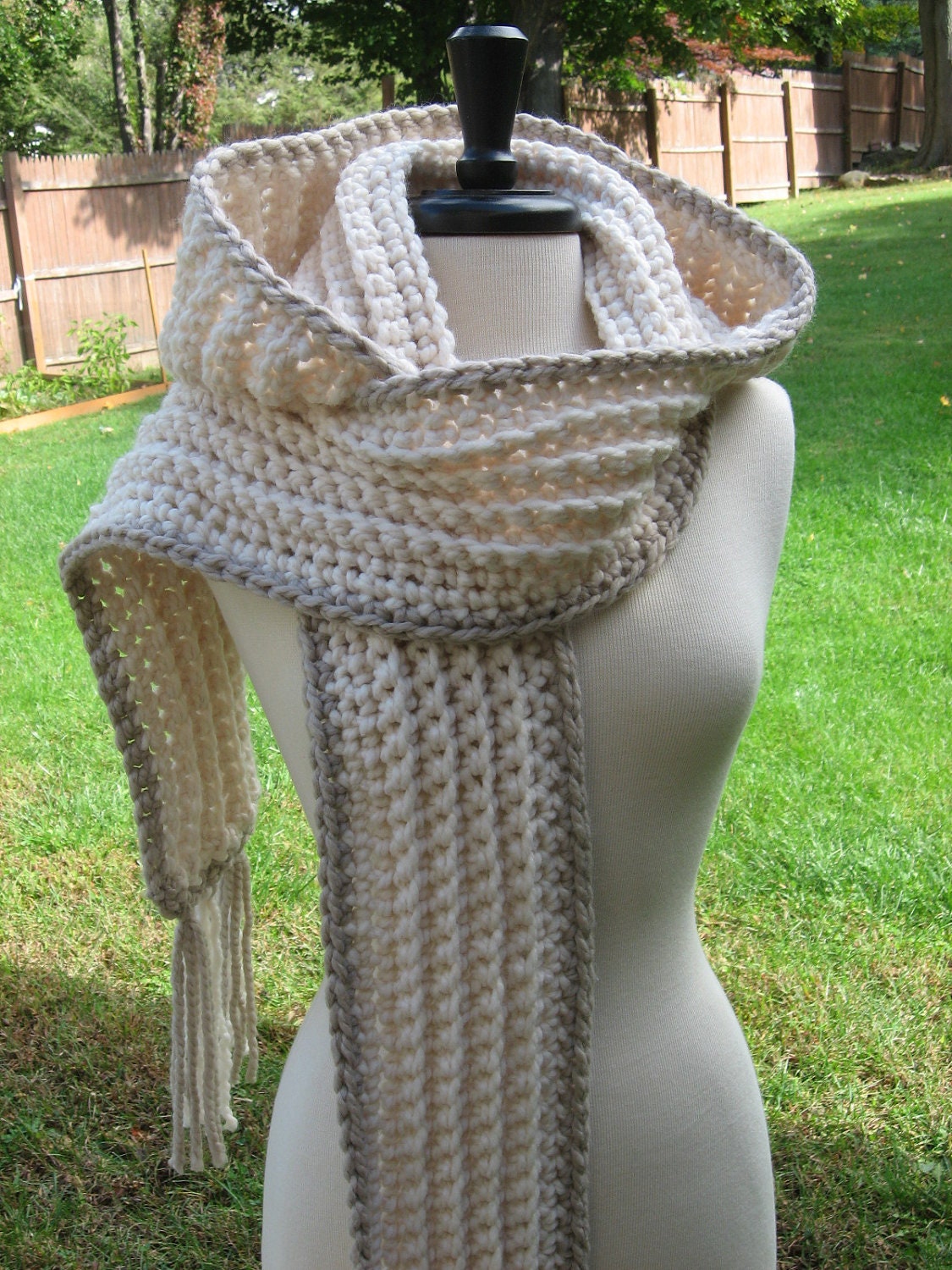 Ultra Plush Nordic Hooded Scarves , hooded scarf, winter accessories,