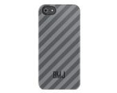 Personalized iPhone Case  - DIAGONAL STRIPE Collection for him - you pick colors
