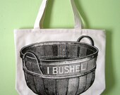 Market Tote /// BUSHEL BASKET 100% Organic Cotton