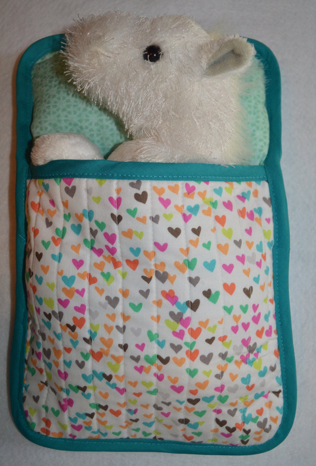 Quilted Sleeping Bag for Dolls or Plush Animals