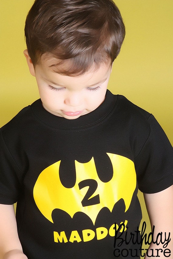 batman birthday shirts for family