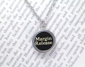 Vintage Typewriter Key Necklace With Cable Chain - Typewriter Jewelry From HauteKeys
