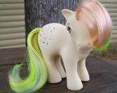 Vintage 1980s My Little Pony - G1 Wedding Bells Confetti