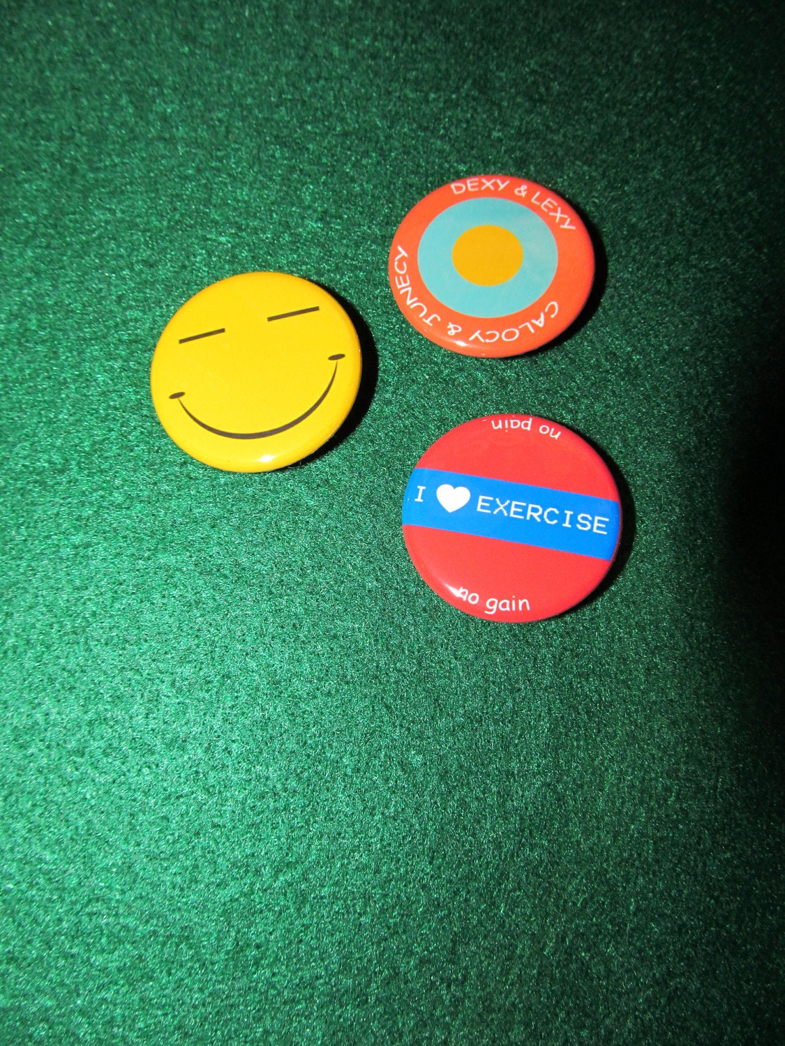 Persona 4 Chie Satonaka's pins buttons flair SET of 3 pinback buttons - 1.25" great for cosplay or costuming
