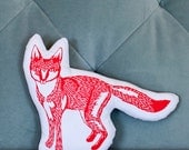 fox . papercut plush