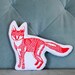 fox stuffie .  organic
