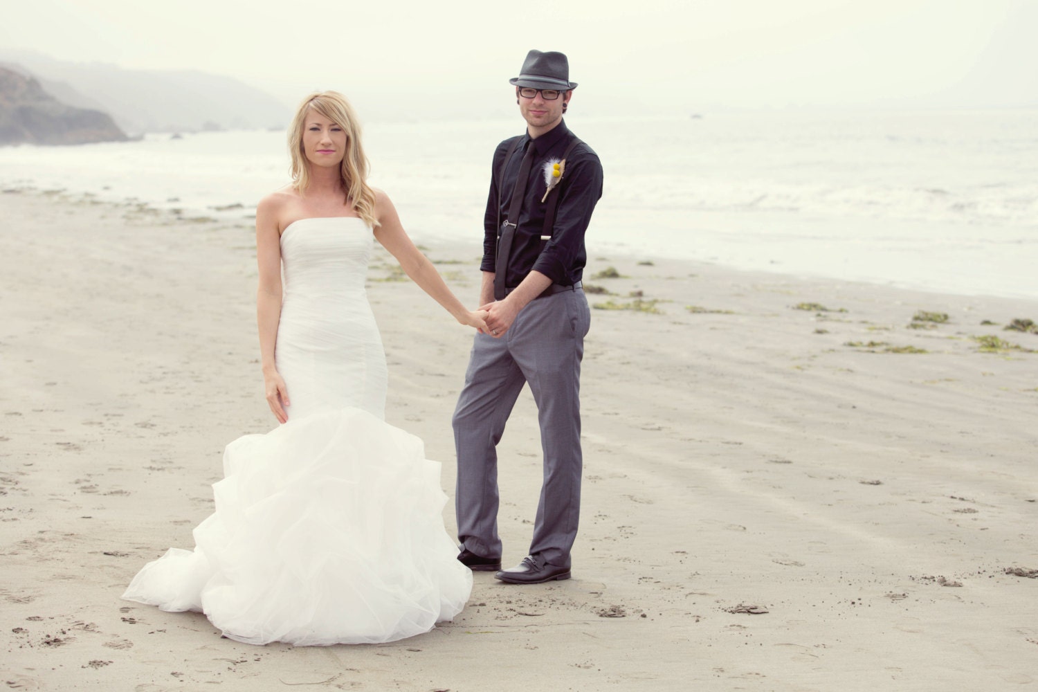 Custom Designed Mermaid Wedding Dress Inspired by Enzoani and Amy Kuschel