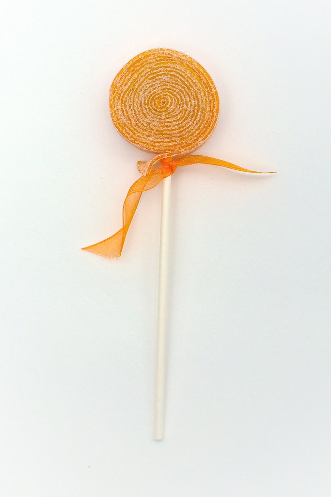 12 Peachy Sour Lolli's