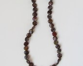 Long Agate Stone Necklace