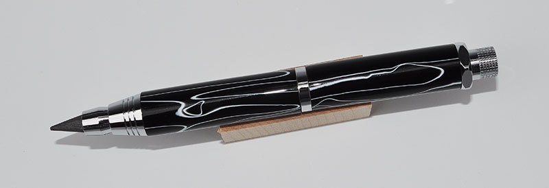 Black Acrylic and Chrome Workshop/Sketch Pencil