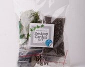 Large Terrarium Kit Contents -- You Provide The Vessel - A Garden on your Desktop