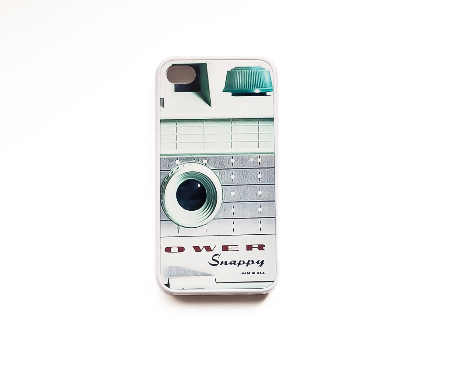 Cool iPhone 4 case for a photographer - protective case - tower snappy camera Iphone case - gift idea for dad