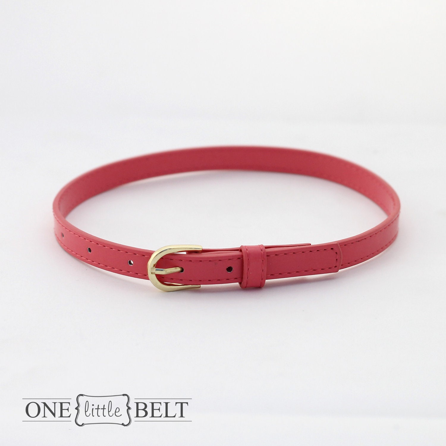 Coral Toddler Girl's Belt- Baby Girls