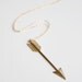 Long Arrow Necklace - Point the Way - 30 inch