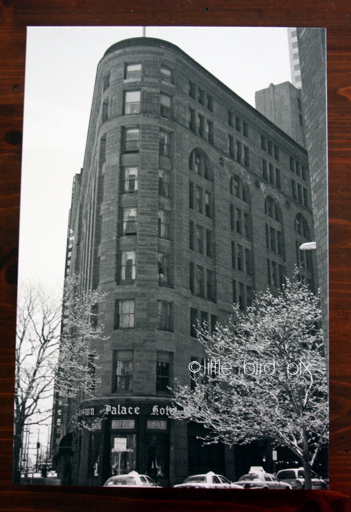 Historic Brown Palace Hotel - Denver Colorado - 18 x 12 Fine Art Photography Canvas Gallery Wrap Print