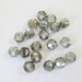 Mystic Olive Green Micro Faceted Round Crystal/ 6mm 20 Beads Crystal