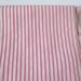Vintage 1940s 1950s Silk Dress Fabric Cotton Candy Stripe Yardage
