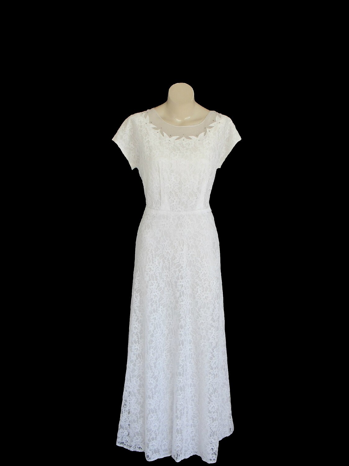 1940 s wedding dress xl