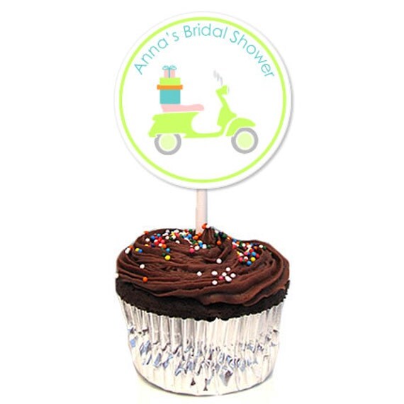 Vespa Cupcake Toppers Il_570xn