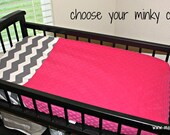 Chevron Changing Table Pad Cover - Grey and White Chevron with Your Choice of Minky - by Mommy Moxie on Etsy