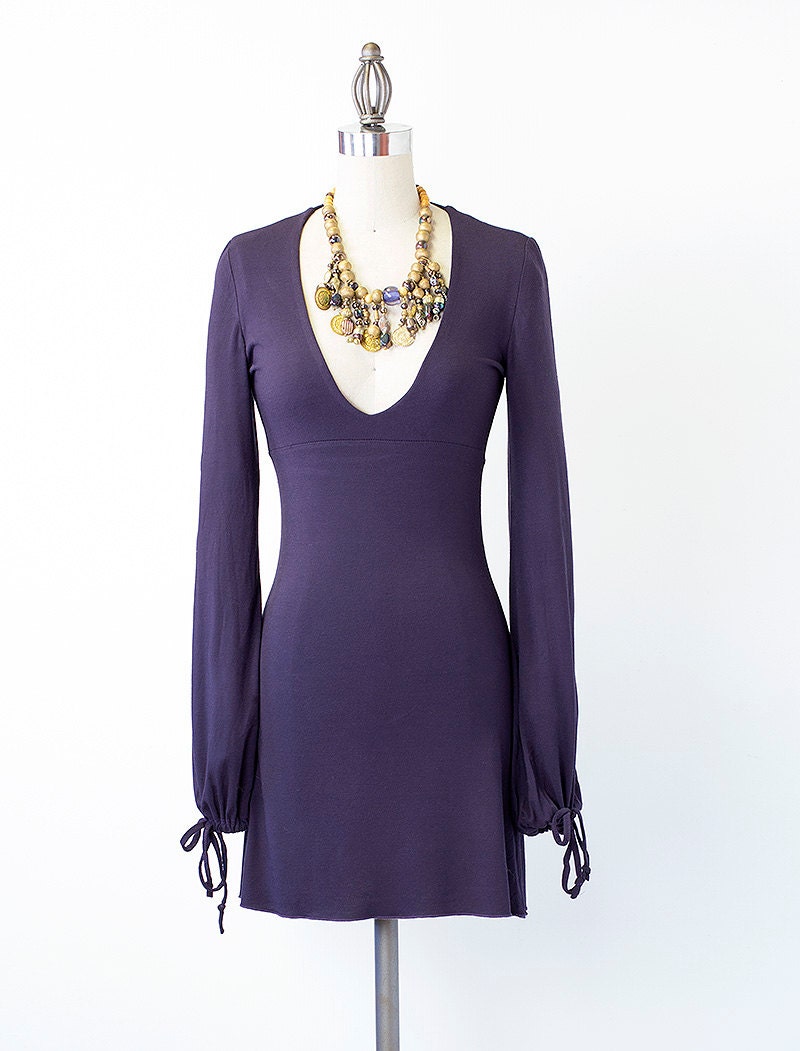 SAMPLE SALE - Deep Purple Jersey Tunic