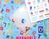 I Spy Bag - ALPHABET SOUP Treasure Hunt with Picture Card - All sells helps support our sports activities and summer camps.