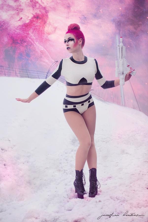 Star Wars Stormtrooper Inspired Rubber Latex Two Piece Set