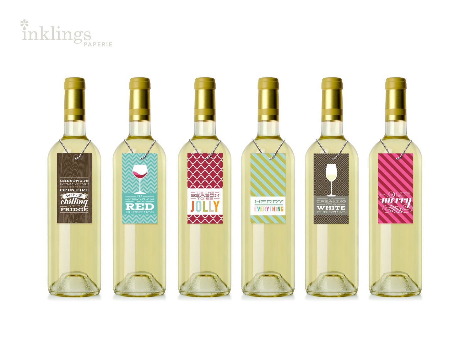 6 Vintags / Gift Cards for Wine / Limited Edition 2012 Holiday Collection