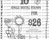 Special Offer  - 10 digital stamps for 26 dollars