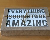 Letterpress Affirmations-Box Set of 6