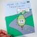 Pear vs. The Triathlon - comic zine / chapbook / storybook about pears