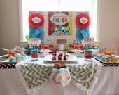 DIY printable birthday party package - tickle monster inspired