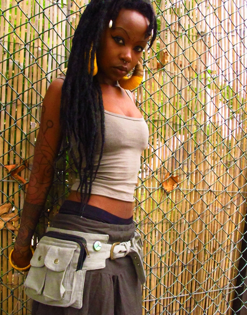 Pixie Pockets - One size canvas utility belt