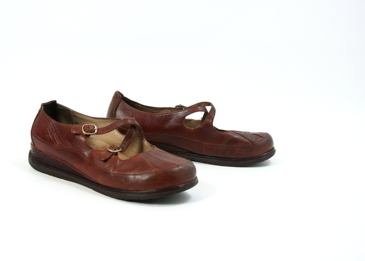 Women's Brown Leather Dansko shoes Size 38