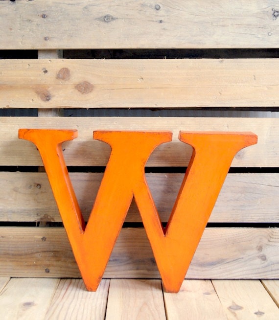Handmade decorative letter
