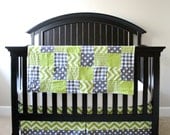 Custom Crib Bedding - Reserved for Loren