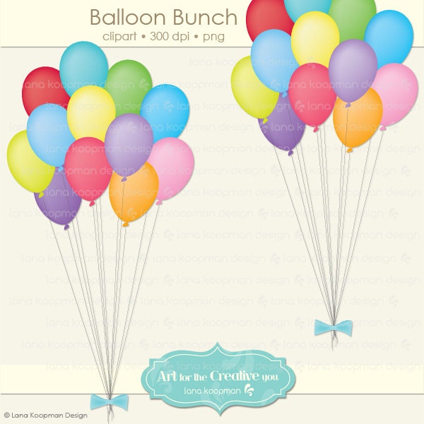 birthday balloons clip art - photo #42