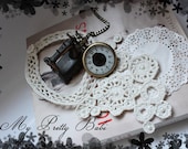 Crochet Necklace Collar Crochet Flower Handmade