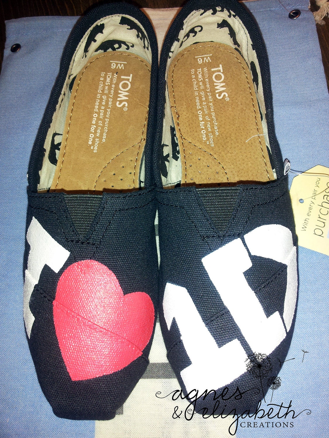 One Direction Painted TOMS Version 5