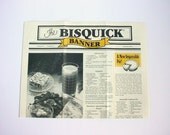 The Bisquick Banner - Summer 1982 - Volume II, Number 3 - Fold-out Leaflet - General Mills Inc.