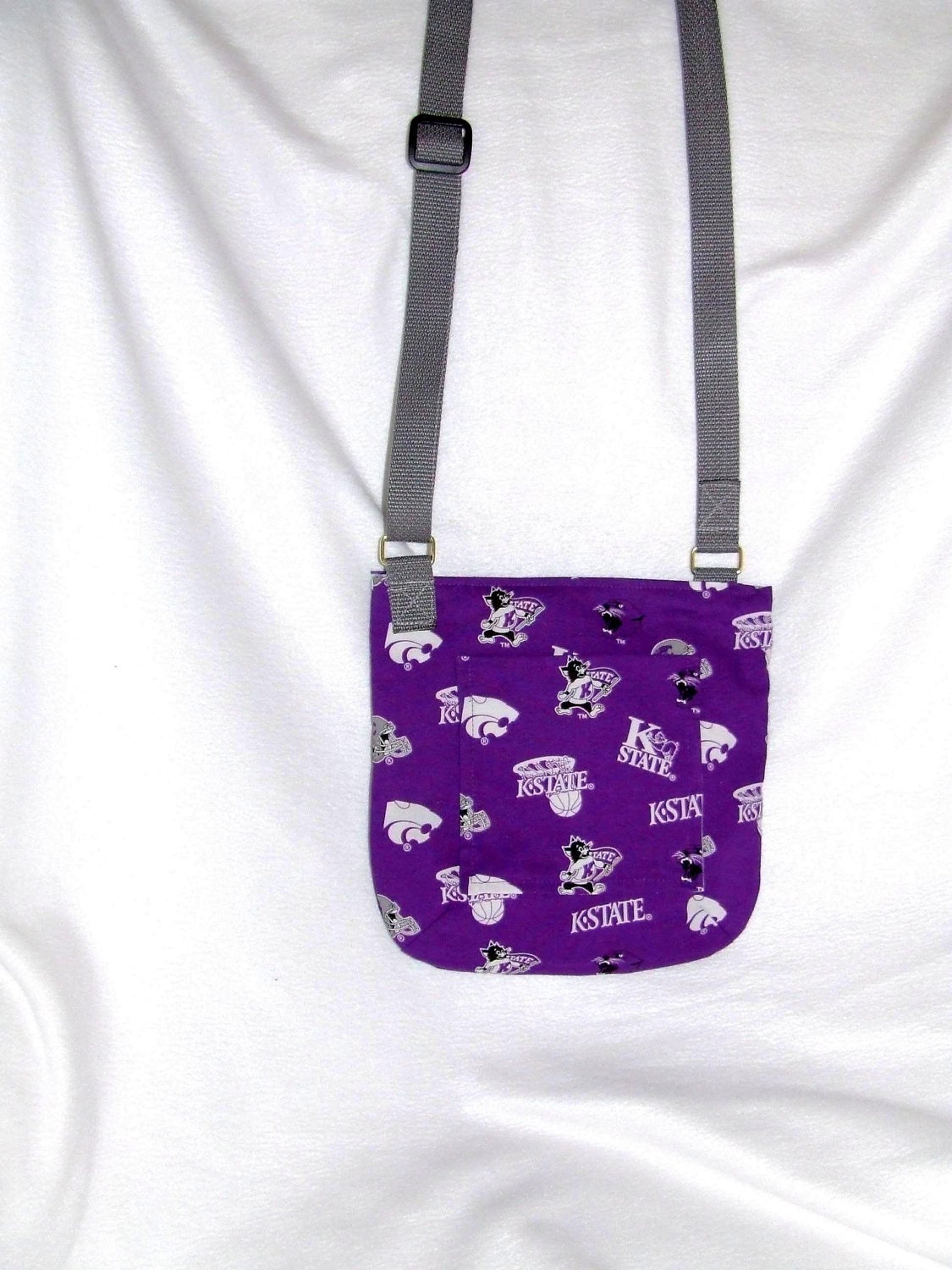 Kansas State Wildcats Hippie/Swing style purse
