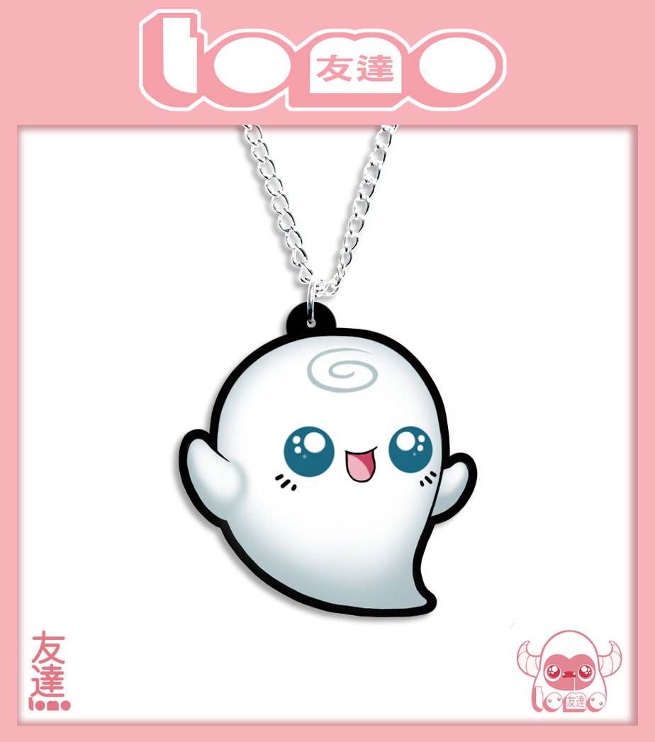 SALE - KAWAII GHOST - Super cute Kawaii Necklace