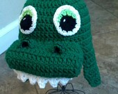 Alligator Beanie child size