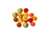 Vintage Buttons - Fall Colors
