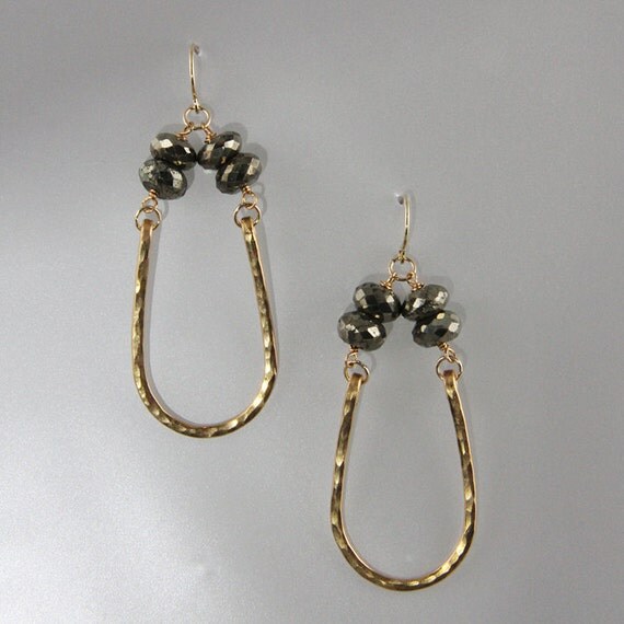 Modern Bronze Jewelry Earrings