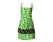 Lil Artist Aprons -- Summer Flowers With Crayon Pockets