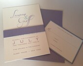SAMPLE - Peacock Wedding Invitation - Peacock Theme Wedding - Custom Wedding Invite - Luxe Wedding Suite Il_170x135