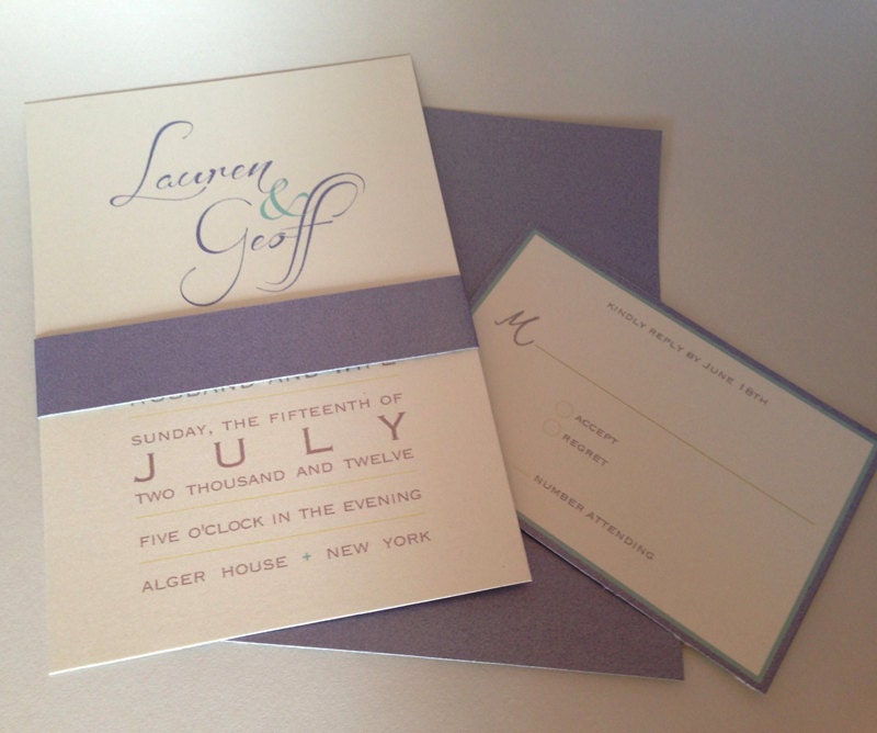 SAMPLE - Peacock Wedding Invitation - Peacock Theme Wedding - Custom Wedding Invite - Luxe Wedding Suite Il_570xn