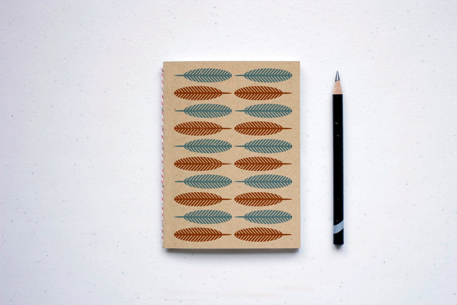 Handcrafted Mini Journal, Notebook, Sketch Book, Recycled, Geometric Patterns